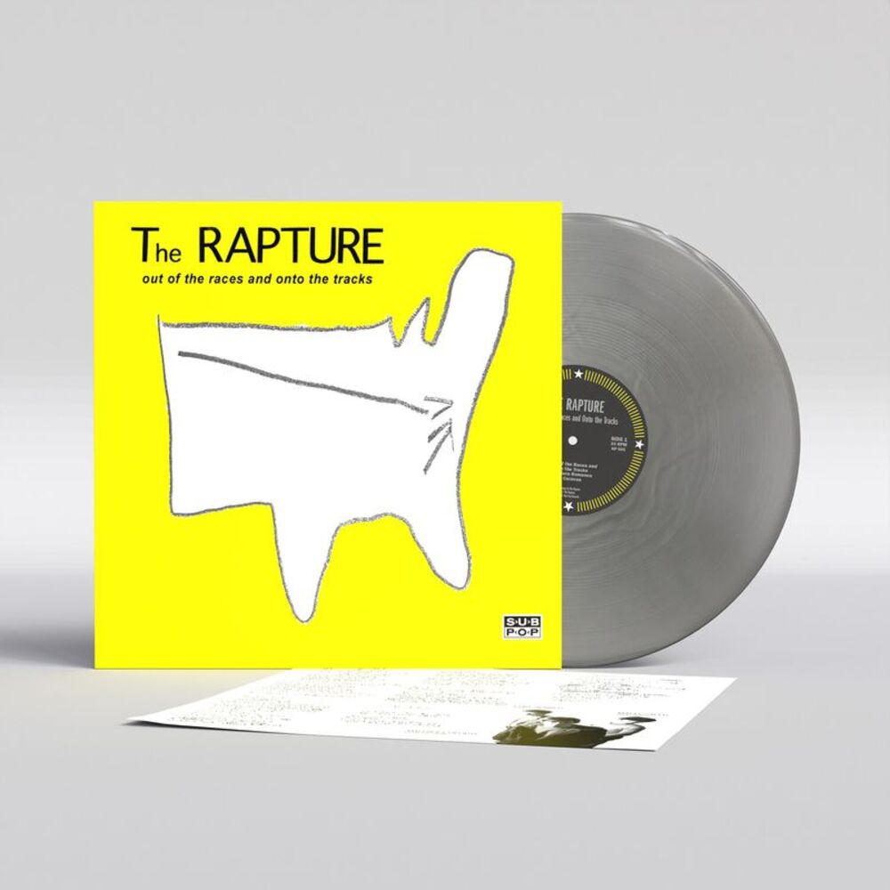 The Rapture - Out of the Races and Onto the Tracks - Silver  LP LP